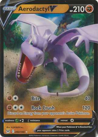 Aerodactyl V (Pokemon Sword & Shield: Lost Origin)