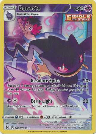 Banette (Pokemon Sword & Shield: Lost Origin)