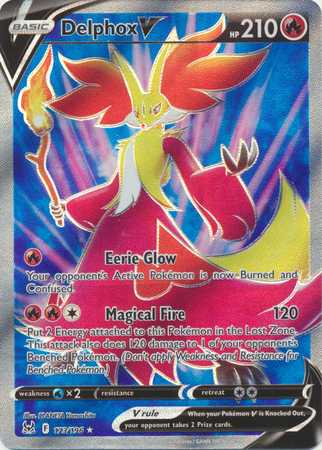 Delphox V (Pokemon Sword & Shield: Lost Origin)