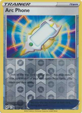 Arc Phone - Reverse Foil (Pokemon Sword & Shield: Lost Origin)