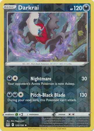 Darkrai - Reverse Foil (Pokemon Sword & Shield: Lost Origin)
