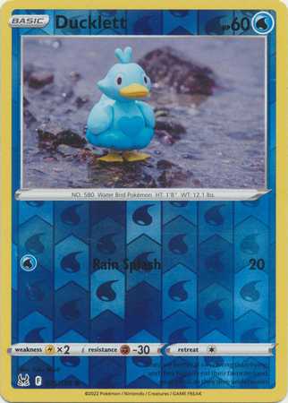 Ducklett - Reverse Foil (Pokemon Sword & Shield: Lost Origin)