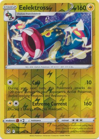 Eelektross - Reverse Foil (Pokemon Sword & Shield: Lost Origin)