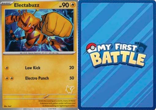 Electabuzz (Pokemon My First Battle)