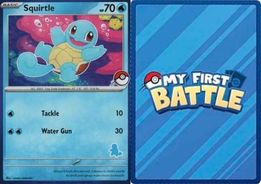 Squirtle (Pokemon My First Battle)