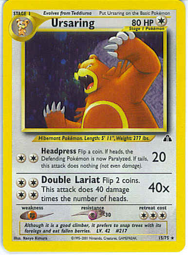 Ursaring (Neo Discovery WoTC)