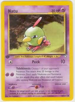 Natu (Neo Genesis WoTC)