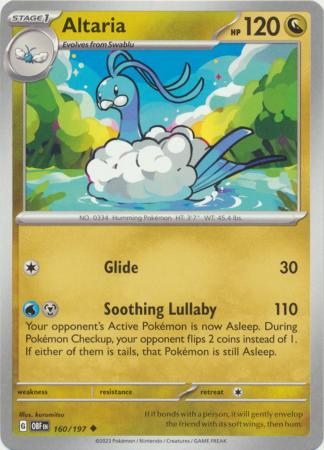Altaria (Pokemon Scarlet & Violet: Obsidian Flames)