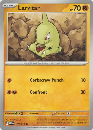 Larvitar (Pokemon Scarlet & Violet: Obsidian Flames)