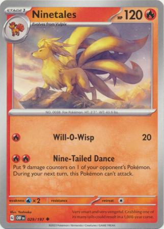 Ninetales (Pokemon Scarlet & Violet: Obsidian Flames)