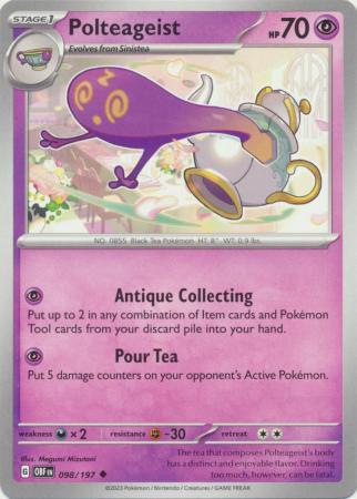 Polteageist (Pokemon Scarlet & Violet: Obsidian Flames)