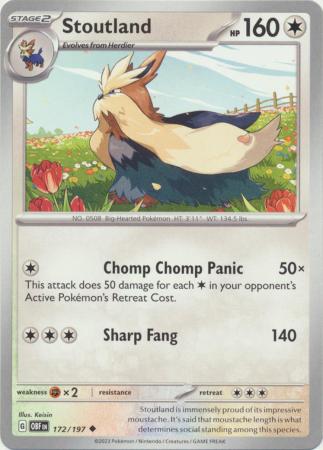 Stoutland (Pokemon Scarlet & Violet: Obsidian Flames)