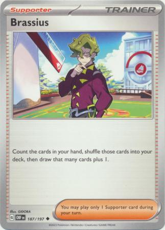 Brassius (Pokemon Scarlet & Violet: Obsidian Flames)