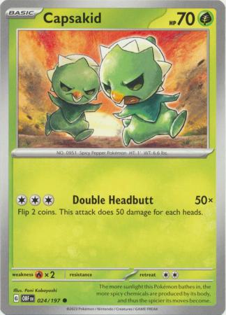 Capsakid (Pokemon Scarlet & Violet: Obsidian Flames)
