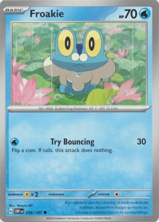 Froakie (Pokemon Scarlet & Violet: Obsidian Flames)