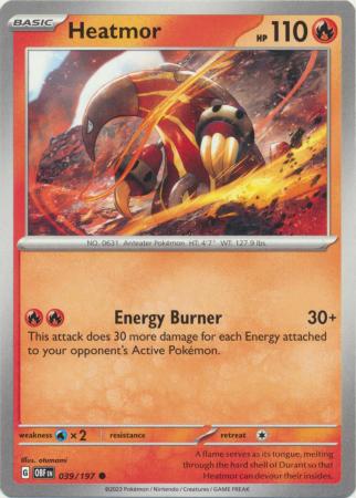 Heatmor (Pokemon Scarlet & Violet: Obsidian Flames)