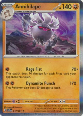 Annihilape (Pokemon Scarlet & Violet: Paldean Fates)