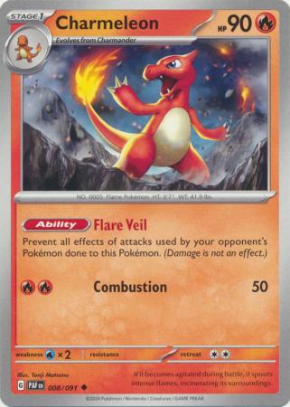 Charmeleon (Pokemon Scarlet & Violet: Paldean Fates)