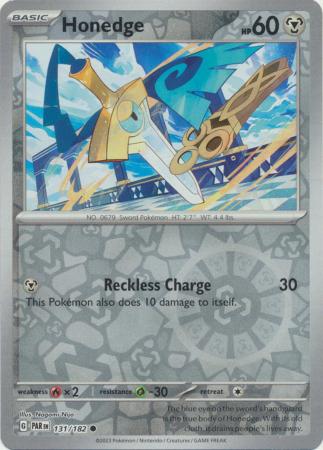 Honedge - Reverse Foil (Pokemon Scarlet & Violet: Paradox Rift)