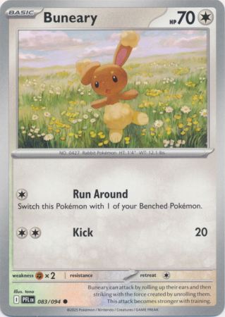 Buneary (Pokemon Mega Evolution: Phantasmal Flames)