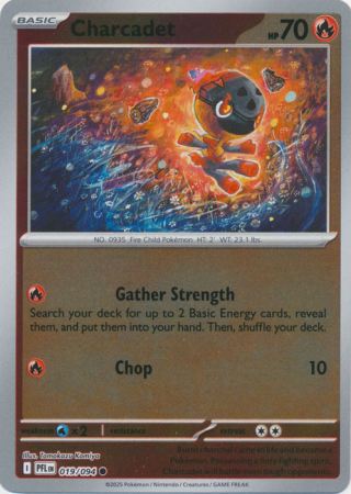 Charcadet - Reverse Foil (Pokemon Mega Evolution: Phantasmal Flames)
