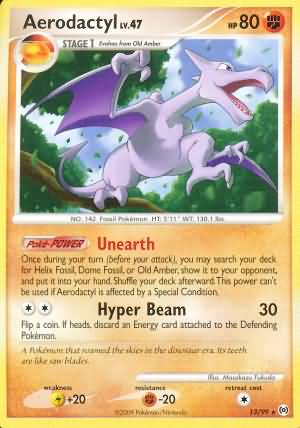 Aerodactyl (Platinum Arceus Singles)