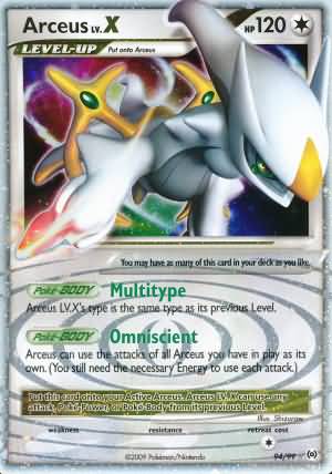 Arceus Lv. X (Platinum Arceus Singles)