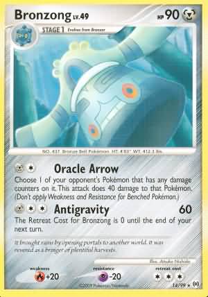 Bronzong (Platinum Arceus Singles)