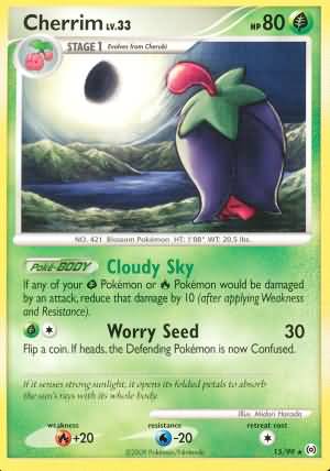 Cherrim  (Platinum Arceus Singles)
