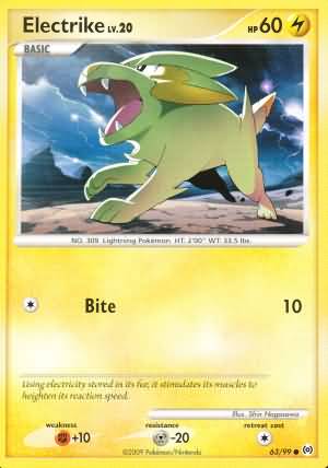 Electrike (Platinum Arceus Singles)