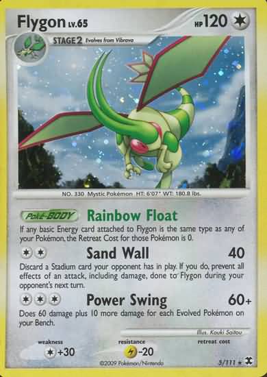 Flygon (Platinum Rising Rivals Singles)