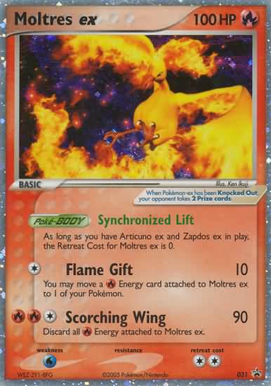 Moltres EX (Black Star Promos)