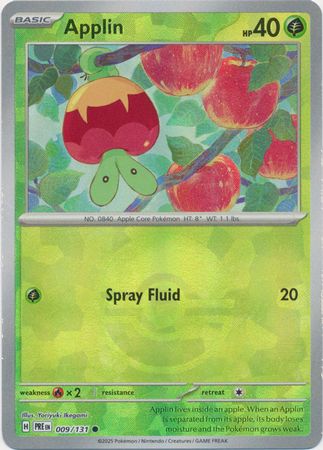 Applin - Poke Ball Foil (Pokemon Scarlet & Violet: Prismatic Evolutions)
