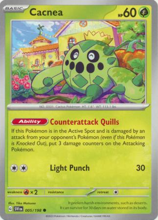 Cacnea (Pokemon Scarlet & Violet: Base Set)