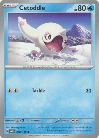 Cetoddle (Pokemon Scarlet & Violet: Base Set)