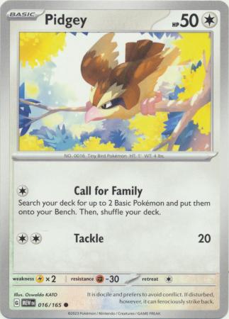 Pidgey (Pokemon Scarlet & Violet: 151)