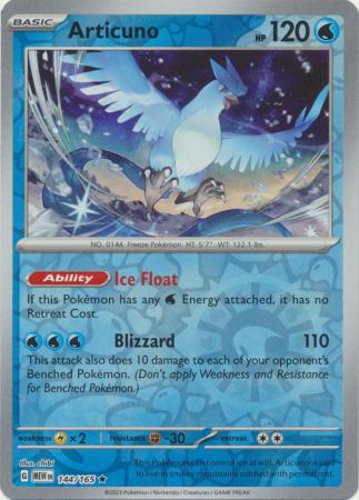 Articuno - Reverse Foil (Pokemon Scarlet & Violet: 151)