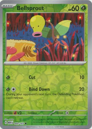 Bellsprout - Reverse Foil (Pokemon Scarlet & Violet: 151)