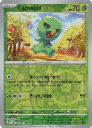Capsakid - Reverse Foil (Pokemon Scarlet & Violet: Base Set)
