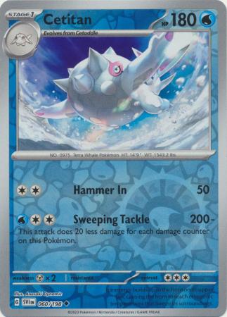 Cetitan - Reverse Foil (Pokemon Scarlet & Violet: Base Set)