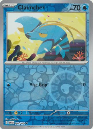 Clauncher - Reverse Foil (Pokemon Scarlet & Violet: Base Set)