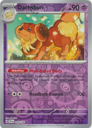 Dachsbun - Reverse Foil (Pokemon Scarlet & Violet: Base Set)