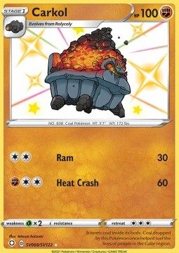 Carkol (Pokemon Shining Fates)