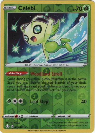 Celebi - Reverse Foil (Pokemon Shining Fates)