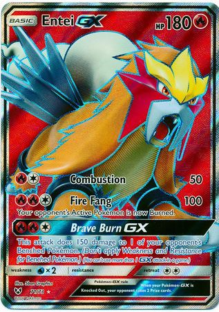 Entei GX (Pokemon Shining Legends)