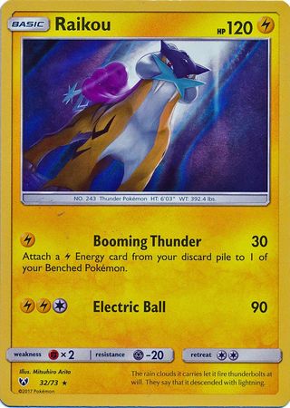 Raikou (Pokemon Shining Legends)