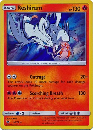Reshiram (Pokemon Shining Legends)