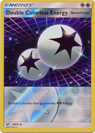 Double Colorless Energy (Pokemon Shining Legends Reverse Holo)
