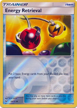 Energy Retrieval (Pokemon Shining Legends Reverse Holo)