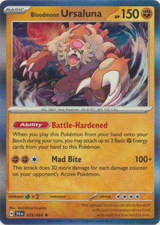 Bloodmoon Ursaluna (Pokemon Scarlet & Violet: Shrouded Fable)